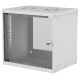 Intellinet Wallmount Cabinet 9U 540/560mm Rack 19'' glass door, flat pack, gray 714815 Intellinet Wallmount Cabinet 9U 540/560mm Rack 19'' glass door, flat pack, gray 714815