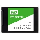 WD Green SSD, 2.5'', 1TB, SATA/600, 7mm, 3D NAND WDS100T2G0A