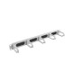 Lanberg cable management brush panel type B, 19'', 1U, grey AK-1203-S Lanberg cable management brush panel type B, 19'', 1U, grey AK-1203-S