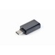 Gembird adapter USB type-C plug (M) to USB type-A (F), black CC-USB2-CMAF-A Gembird adapter USB type-C plug (M) to USB type-A (F), black CC-USB2-CMAF-A