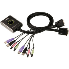 ATEN KVM Switch 2PC USB DVI CS682 CS682-AT