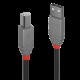 LINDY Kábel USB 2.0 A-B Anthra Line 3m 36674 LINDY Kábel USB 2.0 A-B Anthra Line 3m 36674