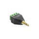 DELOCK Adapter Stereo plug 3.5 mm > Terminal Block 3 pin (65419) 65419 DELOCK Adapter Stereo plug 3.5 mm > Terminal Block 3 pin (65419) 65419