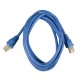 LEGRAND patch kábel RJ45-RJ45 Cat6 árnyékolatlan (U/UTP) LSZH (LSOH) 3 méter kék d: 5,2mm AWG24 LCS3 051548