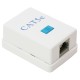VEZ UTP Fali aljzat + csatlakozó doboz 1-es RJ45 05384