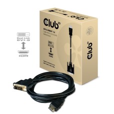 Club 3D DVI to HDMI 1.4 k&aacute;bel M/M - 2m Bidirectional CAC-1210