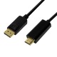 LOGILINK - DisplayPort cable, DP 1.2 to HDMI 1.4, black, 2m CV0127 LOGILINK - DisplayPort cable, DP 1.2 to HDMI 1.4, black, 2m CV0127