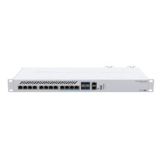 MikroTik CRS312-4C+8XG-RM L5 8x RJ45 10GbE, 4x combo RJ45/SFP+ 10 GbE, Rack 19" MT CRS312-4C+8XG-RM