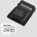 Sandisk 256GB microSDXC High Endurance CL10 U3 V30 + adapterrel SDSQQNR-256G / 183568 Sandisk 256GB microSDXC High Endurance CL10 U3 V30 + adapterrel SDSQQNR-256G / 183568