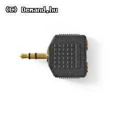 Audio Jack 3,5mm M - 2x3,5mm F Nedis CAGP22945BKG