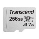 Transcend microSDXC USD300S 256GB CL10 UHS-I U3 Up to 95MB/S adapterrel TS256GUSD300S-A