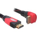 DELOCK Cable High Speed HDMI with Ethernet male/male angled 2m (82952) 82952 DELOCK Cable High Speed HDMI with Ethernet male/male angled 2m (82952) 82952