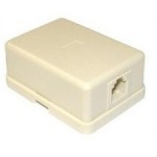 Noname Fali aljzat + csatlakoz&oacute; doboz 1-es RJ45