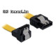 DeLOCK (82800) SATA 3.0 kábel 20cm sárga L