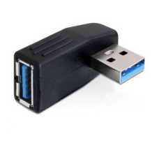 DELOCK Adapter USB 3.0 male-female angled 90° horizontal (65341) DELOCK Adapter USB 3.0 male-female angled 90° horizontal (65341)