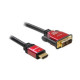DELOCK Cable HDMI - DVI Cable male / male 3m (84343)