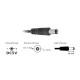 DELOCK Cable USB Power DC Jack cupped 5,4mm DELOCK Cable USB Power DC Jack cupped 5,4mm