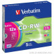 Verbatim CD-RW80 8-12x lemez Verbatim CD-RW80 8-12x lemez