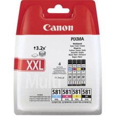 Canon Tinta CLI-581XXL BKCMY Eredeti Fénykép fekete, Cián, Bíbor, Sárga 1998C005 Canon Tinta CLI-581XXL BKCMY Eredeti Fénykép fekete, Cián, Bíbor, Sárga 1998C005