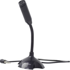 Számítógépes mikrofon Gembird MIC-D-02 Fekete Vezetékes Talp