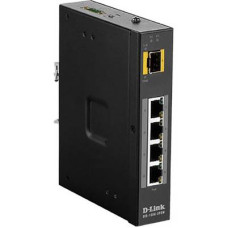 D-Link DIS-100G-5PSW Hálózati switch, RJ45/SFP 4+1 port PoE funkció