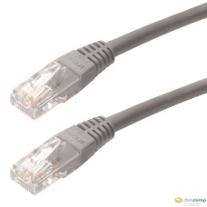 Gembird Cablexpert UTP CAT5e patch kábel 0.25m szürke /PP12-0.25M/