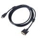 Akyga HDMI 1.3 cable AK-AV-13 HDMI 1.3/M-DVIM 3.0m 24+1 AK-AV-13