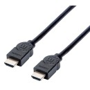 Manhattan Kábel - HDMI to HDMI ( 4K@30Hz, 3D, Shielded, 1.5m, Fekete) Manhattan Kábel - HDMI to HDMI ( 4K@30Hz, 3D, Shielded, 1.5m, Fekete)