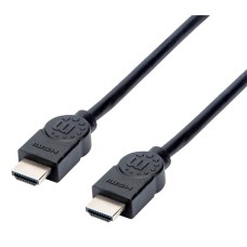 Manhattan Kábel - HDMI to HDMI ( 4K@30Hz, 3D, Shielded, 1.5m, Fekete) Manhattan Kábel - HDMI to HDMI ( 4K@30Hz, 3D, Shielded, 1.5m, Fekete)