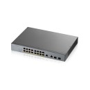 ZYXEL Switch GS1350-18HP, 18 Port managed CCTV PoE, long range, 250W GS1350-18HP-EU0101F ZYXEL Switch GS1350-18HP, 18 Port managed CCTV PoE, long range, 250W GS1350-18HP-EU0101F