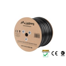 Lanberg FTP stranded cable CU OUTDOOR, cat. 5e, 305m, Black LCF5-21CU-0305-BK