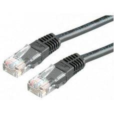 ROLINE Patch k&aacute;bel UTP CAT.5e STP/FTP 1m sz&uuml;rke