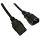 Akyga Tápkábel AK-UP-02 IEC C19 / C14 250V/50Hz 1.8m AK-UP-02
