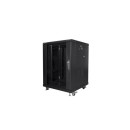 Lanberg free-standing rack 19'' self-assembly flat pack 15U/600x600mm black FF01-6615-12B Lanberg free-standing rack 19'' self-assembly flat pack 15U/600x600mm black FF01-6615-12B