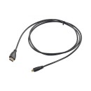 Akyga HDMI / micro HDMI cable AK-HD-15R ver. 1.4 1.5m AK-HD-15R Akyga HDMI / micro HDMI cable AK-HD-15R ver. 1.4 1.5m AK-HD-15R