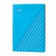 Külső lemez WD My Passport, 2.5'', 2TB, USB 3.2, kék WDBYVG0020BBL-WESN