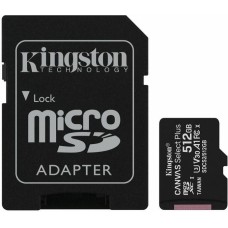Kingston 512GB SD micro Canvas Select Plus (SDXC Class 10 A1) (SDCS2/512GBSP) memória kártya SDCS2/512GBSP Kingston 512GB SD micro Canvas Select Plus (SDXC Class 10 A1) (SDCS2/512GBSP) memória kártya SDCS2/512GBSP