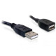Delock 82457 USB 2.0 A-A 15cm apa-anya hosszabbítókábel 82457