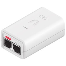 UBiQUiTi Adapter - POE-24-7W-G-WH - 24V 0.3A Gigabit POE &eacute;s LAN Port, Feh&eacute;r POE-24-7W-G-WH