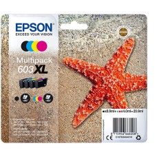EPSON C13T03A64010 Multipack Epson C13T03A64010 4-colours 603XL 8,9 ml + 3 x 4,0 ml C13T03A64010 EPSON C13T03A64010 Multipack Epson C13T03A64010 4-colours 603XL 8,9 ml + 3 x 4,0 ml C13T03A64010