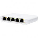 UBiQUiTi Switch - USW-FLEX-MINI - UniFiSwitch 5GbitLAN, 802.3af/at PoE, 5V/1A USB-C power adapter USW-FLEX-MINI