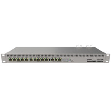 Mikrotik 1100AHx4 13x gigabites LAN porttal, rackbe szerelhető, IPSec hardveres gyorsítás RB1100x4