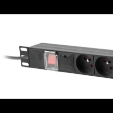 LANBERG PDU-07E-0200-IEC-BK Lanberg PDU 1U 10A, 7 sockets French, 2m, Black PDU-07E-0200-IEC-BK LANBERG PDU-07E-0200-IEC-BK Lanberg PDU 1U 10A, 7 sockets French, 2m, Black PDU-07E-0200-IEC-BK