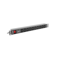 LANBERG PDU-10I-0200-IEC-BK Lanberg PDU 1U 10A 10 sockets IEC C13 2m Black PDU-10I-0200-IEC-BK LANBERG PDU-10I-0200-IEC-BK Lanberg PDU 1U 10A 10 sockets IEC C13 2m Black PDU-10I-0200-IEC-BK