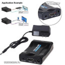 Forditó Kompozit 3xRCA - HDMI Konverter VCON3456AT VCON3456AT