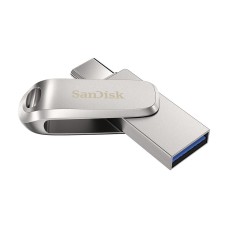 Sandisk 32GB Dual Drive Luxe USB3.1 Type-C Silver 186462 Sandisk 32GB Dual Drive Luxe USB3.1 Type-C Silver 186462
