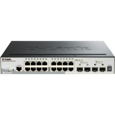D-Link DGS-1510-20 20 Port Gigabit SmartPro Switch 20xport,Fémház,16xGigabit,4 SFP Ports D-Link DGS-1510-20 20 Port Gigabit SmartPro Switch 20xport,Fémház,16xGigabit,4 SFP Ports