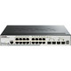 D-Link DGS-1510-20 20 Port Gigabit SmartPro Switch 20xport,Fémház,16xGigabit,4 SFP Ports D-Link DGS-1510-20 20 Port Gigabit SmartPro Switch 20xport,Fémház,16xGigabit,4 SFP Ports