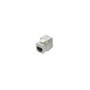NIKOMAX Keystone betét STP, CAT6a, RJ45/8P8C, T568A/B, 180 Degrees, Toolles, Shielded, Metallic NMC-KJSA2-ET-MT