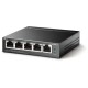 TP-LINK Switch 5x1000Mbps (4xPOE+), Fémházas Asztali, TL-SG1005LP TL-SG1005LP TP-LINK Switch 5x1000Mbps (4xPOE+), Fémházas Asztali, TL-SG1005LP TL-SG1005LP